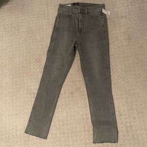 Gap Vintage slim sky high gray jeans